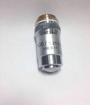 Objetivo acromático 100x (Inmersión)